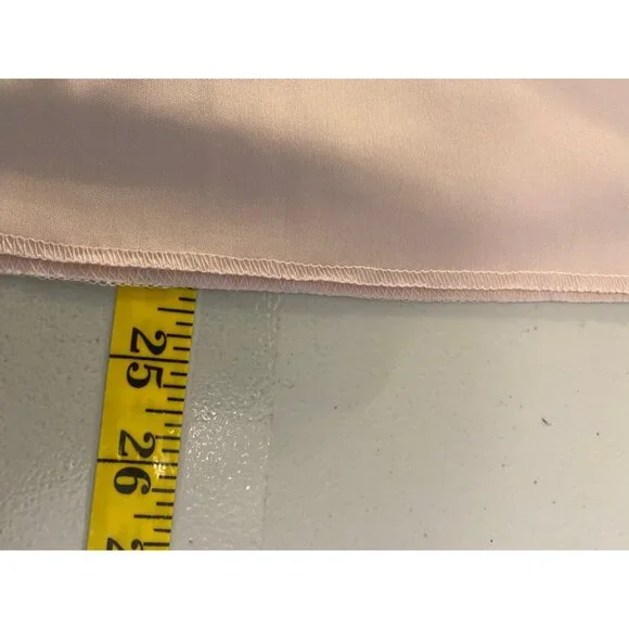 Sangria 2 pc Skirt Set Midi Ruffled Sheer Lined & Short Sleeve Top Size 10 - Picture 15 of 16